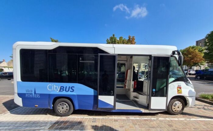 Citybus vu de profil.