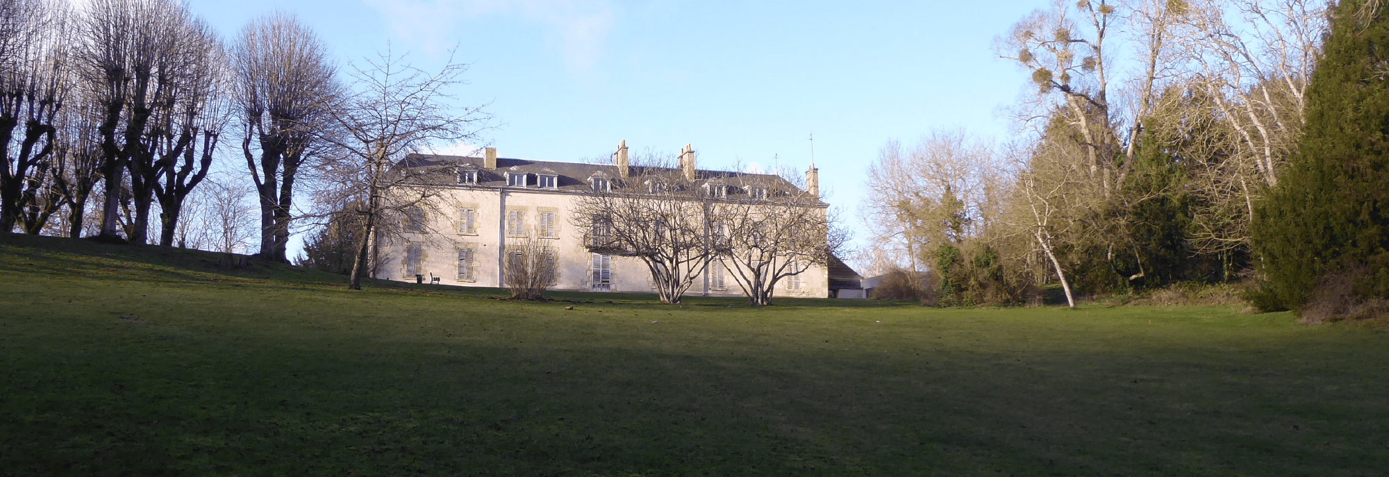 Château du parc de Bellecour.